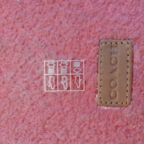 COACH Rachelle Monogram Quilted Nylon Slippers Women's Sizes New - Picture 15 of 15